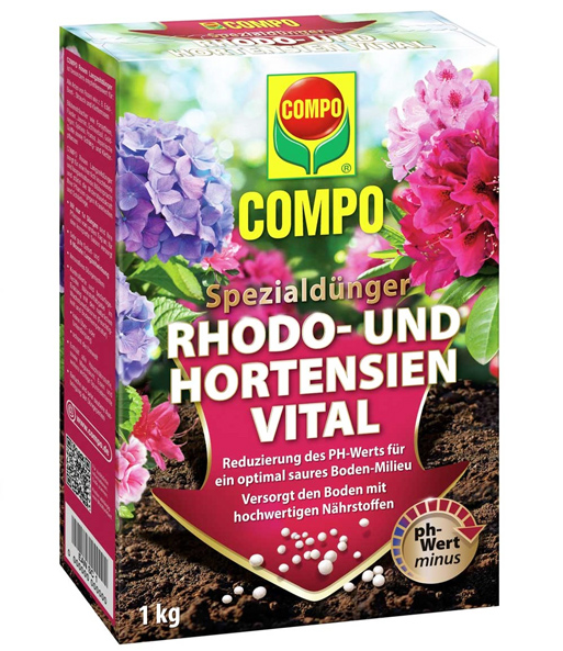 COMPO® Spezialdünger Rhodo- und Hortensien Vital