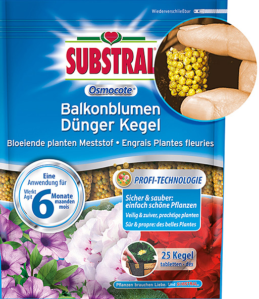 SUBSTRAL® Osmocote® Langzeit Dünge-Kegel