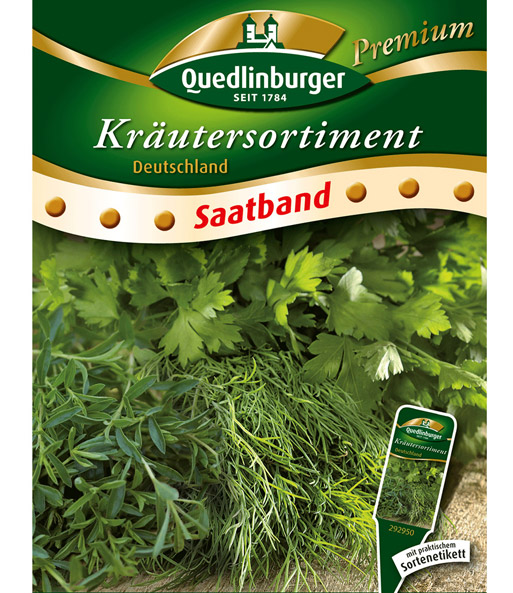 Kräutersortiment-Saatband