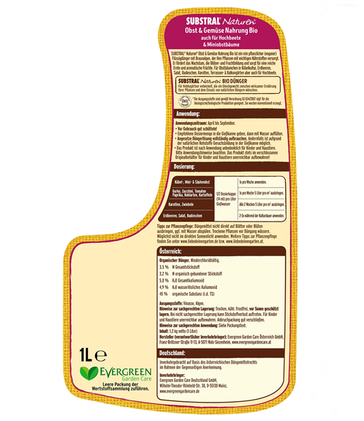 NATUREN® Bio Obst- und Gemüse-Nahrung