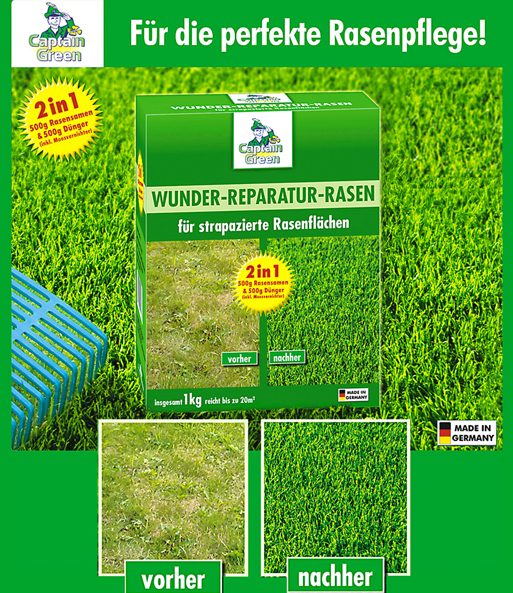 Wunder-Reparatur-Rasen