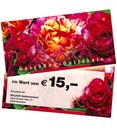 Geschenk-Gutschein im Wert von 15,- EUR