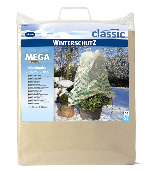 Winterschutz Mega Vlieshaube 'FARN' 180x120cm