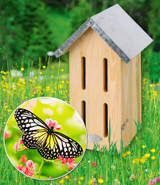 Schmetterlings-Hotel Butterfly 15x13x23 cm