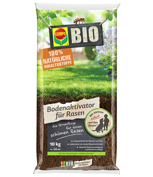 COMPO® BIO Bodenaktivator für Rasen & Garten