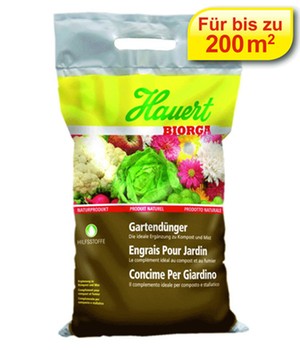 Hauert Biorga Gartendünger