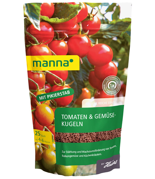 25 Langzeit-Dünger Kugeln für Tomaten & Gemüse