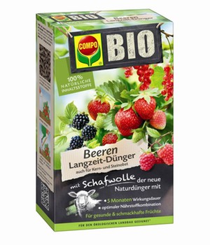 COMPO® BIO Beeren Langzeit-Dünger mit Schafwolle