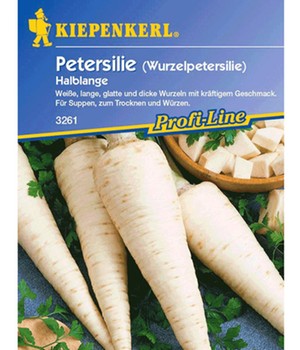 Petersilie, Wurzel-, halblang