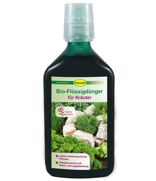 SCHACHT BIO-Flüssigdünger für Kräuter