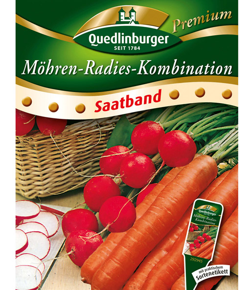 Radies & Möhren 'Saatband'