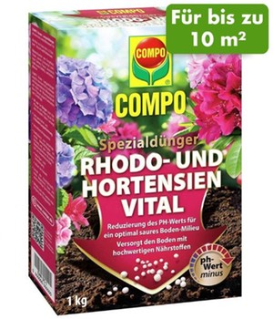 COMPO® Spezialdünger Rhodo- und Hortensien Vital