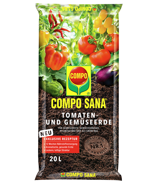 TomTato® & COMPO® SANA® Tomaten- und Gemüseerde