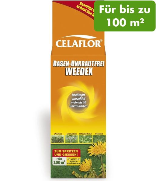 CELAFLOR® Rasen-Unkrautfrei Weedex für 100 m²