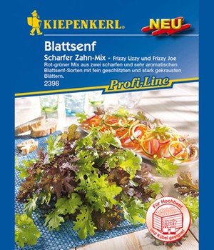 Blattsenf Scharfer Zahn-Mix