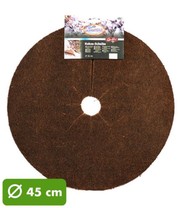 Kokos-Abdeckscheibe 45 cm dunkelbraun