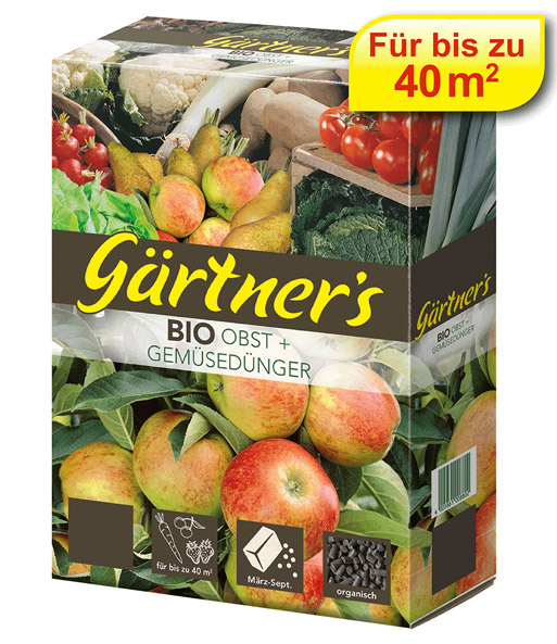 Bio-Gartendünger mit Depot-Wirkung