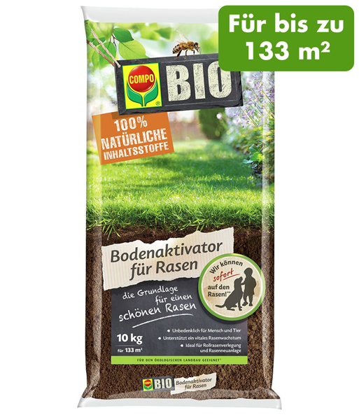 COMPO® BIO Bodenaktivator für Rasen & Garten