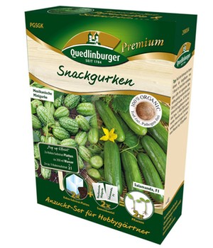 Anzuchtset 'Mini-Gurke & Mexikanische Gurke'