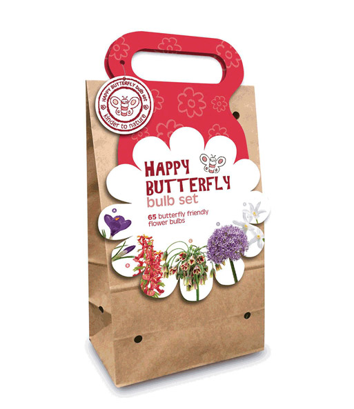 Blumenzwiebel-Kollektion Happy Butterfly 'Rot'