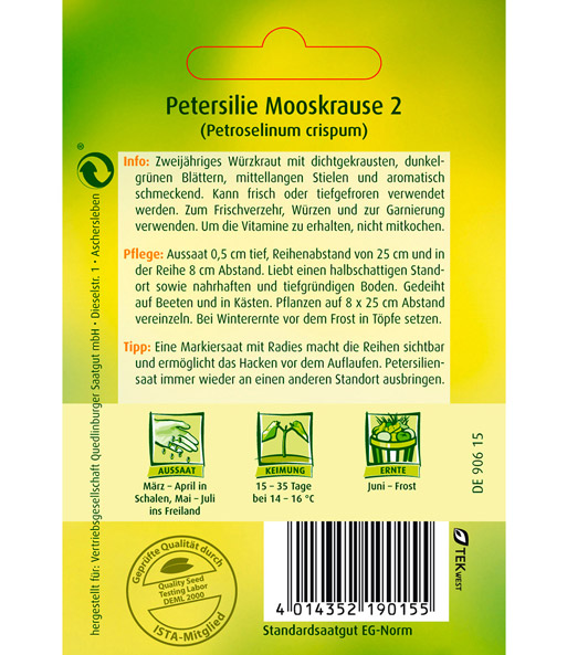 Petersilie Mooskrause 2