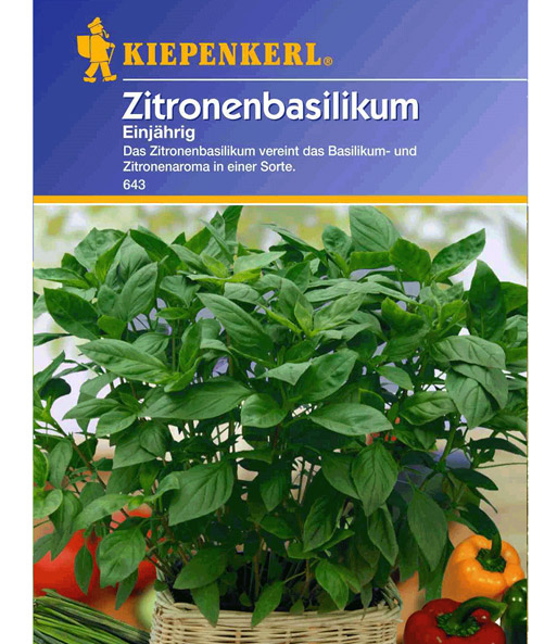 Zitronen Basilikum Kiepenkerl Bei Baldur Garten