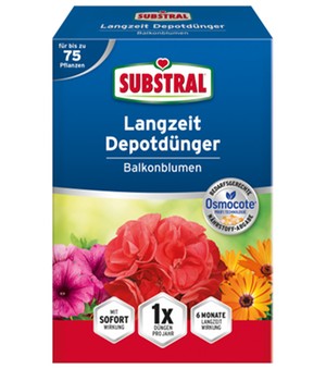 SUBSTRAL® Langzeit Depotdünger Balkonblumen