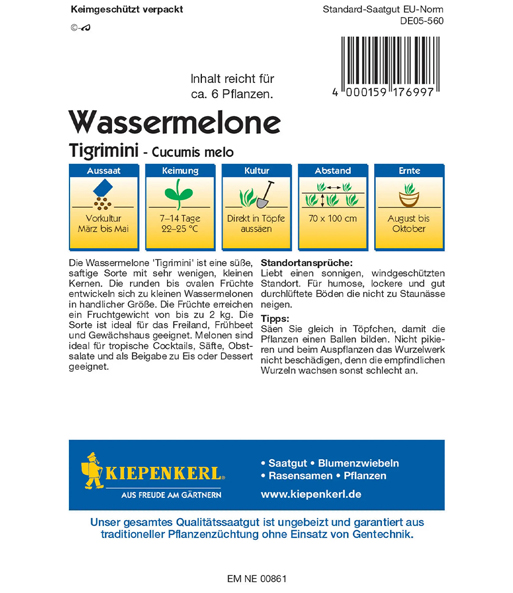 Wassermelone 'Tigrimini' F1