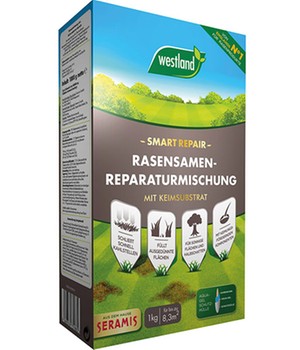 Trockenheitsresistente Rasensamen Reparaturmischung 'Smart Repair' 8 m²