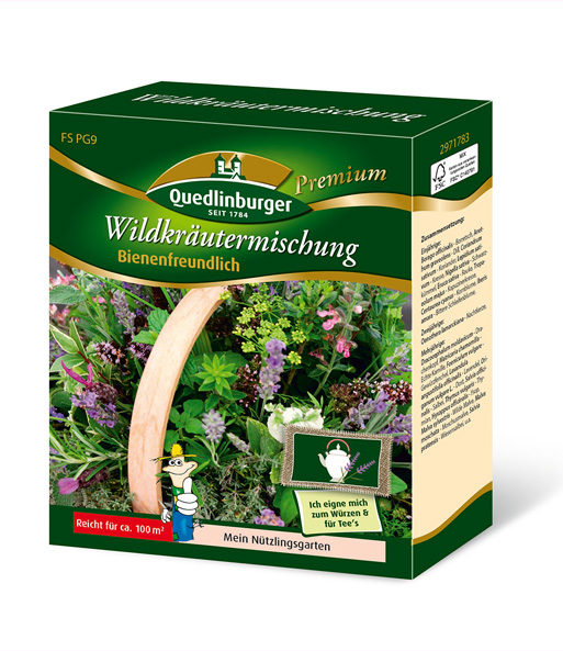 Bienenfreundliche Wildkräutermischung für ca. 100m²