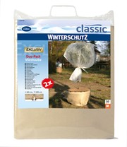 Winterschutz Vlieshaube mit Reißverschluss, 2 St. à 100x80cm
