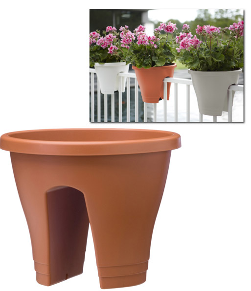 Corsica Flower Bridge® terracotta, 30 cm ø