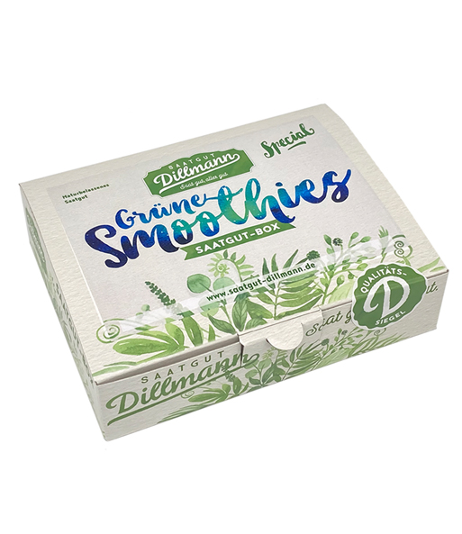 Grüne Smoothies Saatgut-Box