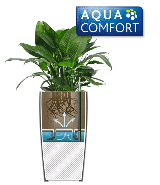 EMSA® CASA MESH Säule  58 cm hoch 'mocca'