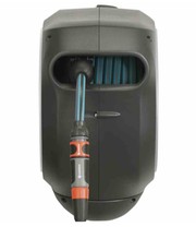 GARDENA® Wand-Schlauchbox RollUp S 15 m weiß