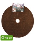 Kokos-Abdeckscheibe 45 cm dunkelbraun