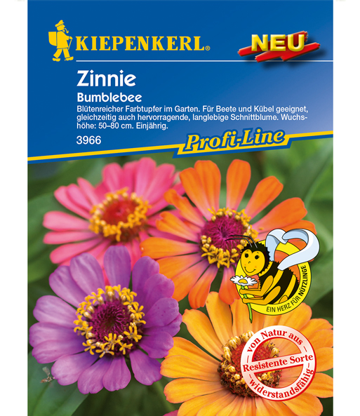 Zinnie 'Bumblebee'