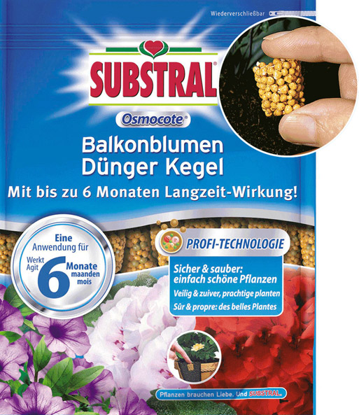 SUBSTRAL® Osmocote® Langzeit Dünge-Kegel