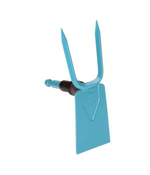GARDENA® Combisystem-Gartenhacke, ger. Blatt, 2 Zinken, 7,5 cm breit