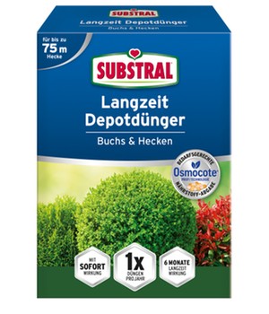 SUBSTRAL® Langzeit Depotdünger Hecken & Buchs