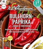 Bullhorn-Paprika 'Corno di toro rosso'