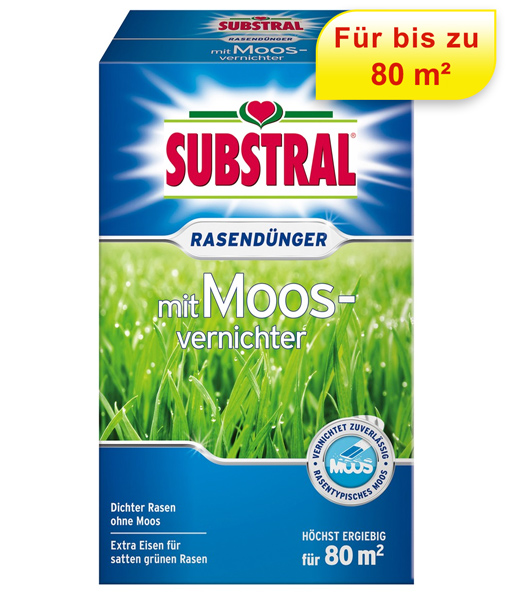 Substral® Rasendünger plus Moosvernichter