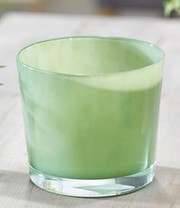 Glas-Übertopf ø 14,5 cm 'Indian Green'