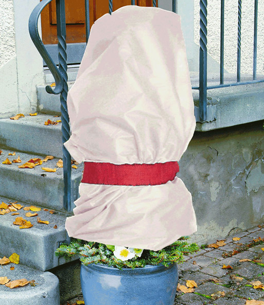 Winterschutz-Vlies 'beige' 1,5 x 5 m