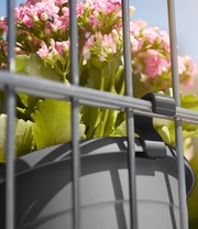 EMSA® 'My City Garden' Topfhaken anthrazit für Doppelstab-Mattenzäune