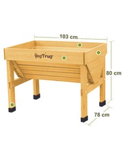 Vegtrug® Hochbeet Holz 100 x 78 x 80 cm