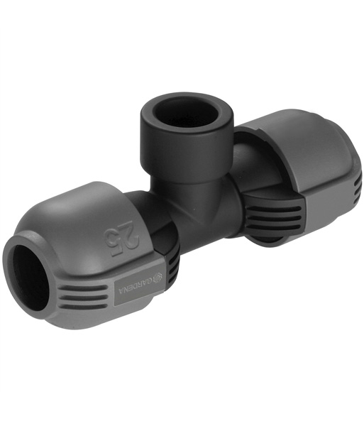 GARDENA® Sprinklersystem T-Stück mit Gew., 25 mm x 3/4'-IG