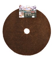 Kokos-Abdeckscheibe 45 cm dunkelbraun