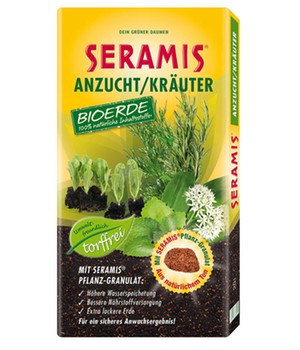 SERAMIS® Anzucht-/Kräuter-Bioerde