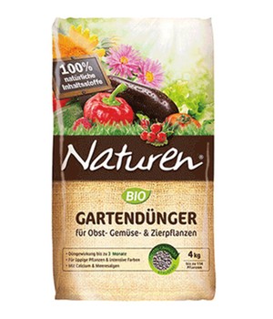 Naturen® BIO Gartendünger für Obst- Gemüse- & Zierpflanzen